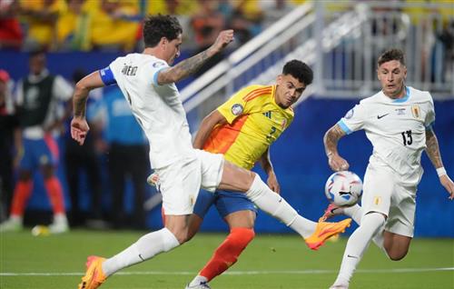 Uruguay gegen Kolumbien