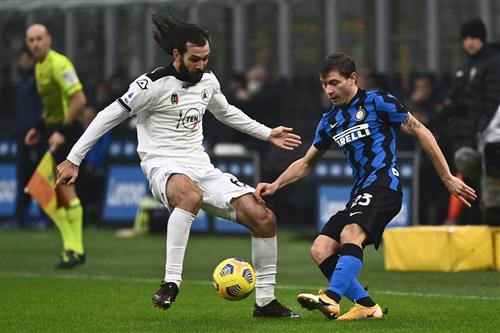 Spezia gegen Inter Mailand