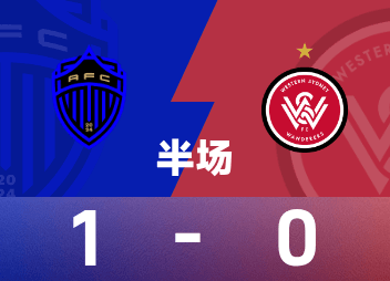 Halbzeit der Australian Super League: Randall punktet von außen, Auckland führt vorübergehend zum 1:0 für die Western Sydney Wanderers